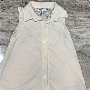 DKNY sleeveless shirt